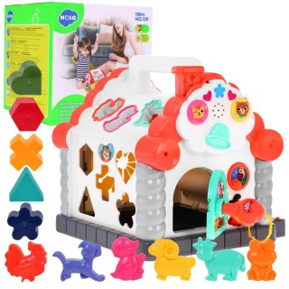 Interactive house with piano