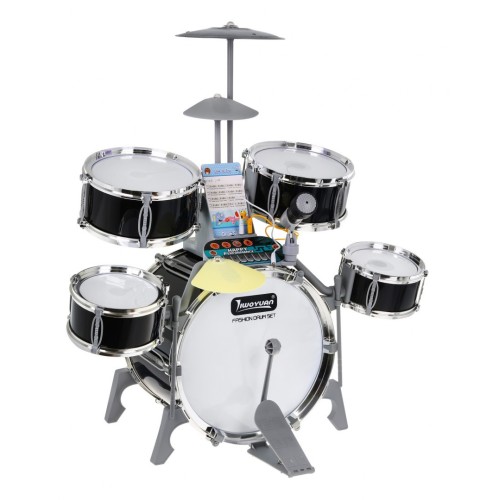 Multifunctional Drums, Keyboard, Microphone Backlit Drums