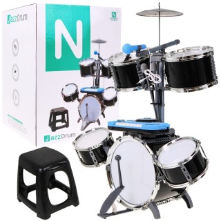 The huge Drums with Keyboardem Black