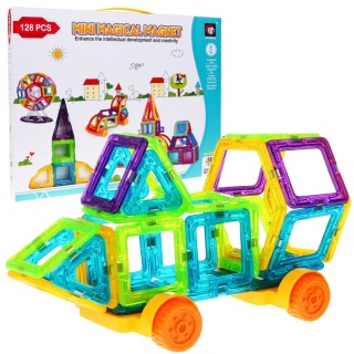 Huge set of magnetic bricks 128 PCs