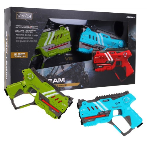 Laser Guns LASER TAG Green Blue