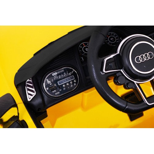 Vehicle Audi R8 Yellow