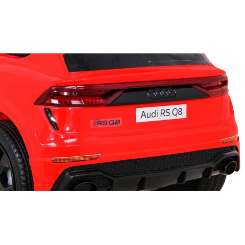 Vehicle Audi RS Q8 Red