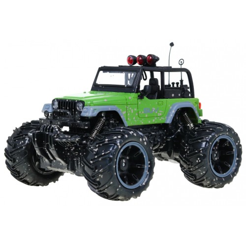 Toy car Jeep Off-road R C 2 4 G 1 16 Green