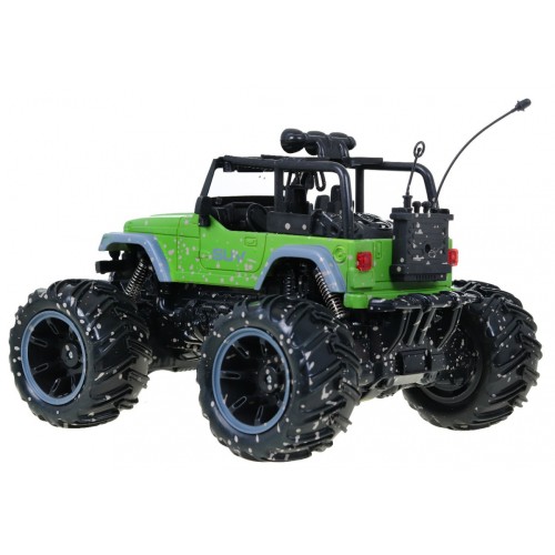 Toy car Jeep Off-road R C 2 4 G 1 16 Green