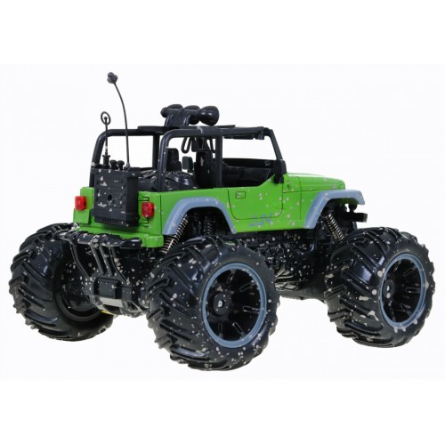 Toy car Jeep Off-road R C 2 4 G 1 16 Green