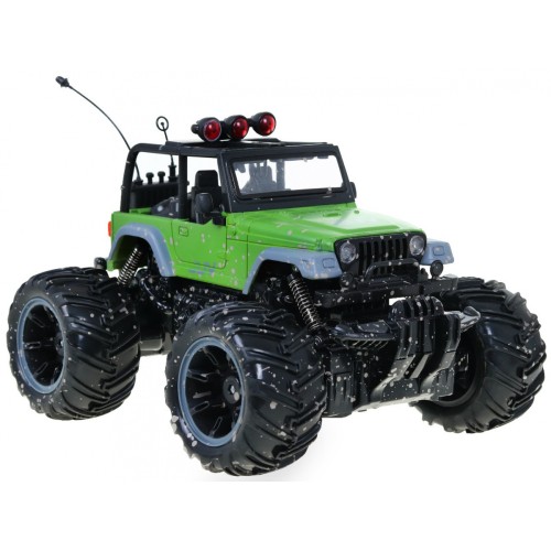 Toy car Jeep Off-road R C 2 4 G 1 16 Green