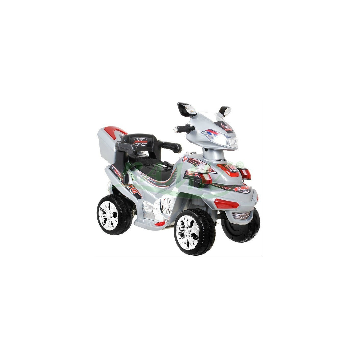 Pojazd F918 Motorek R C Szary