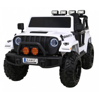 GRAVITY Strong White Vehicle