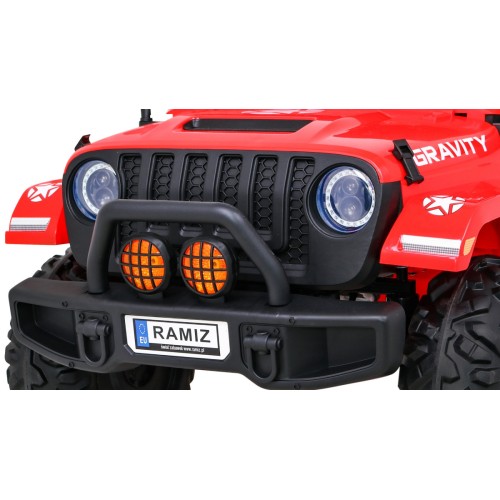 Gravity Red Off-Road Vehicle