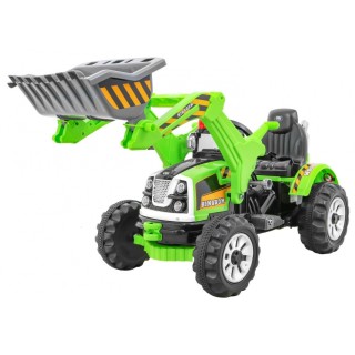 Vehicle Excavator Tractor Green