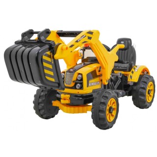 Excavator Tractor Yellow