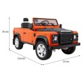 Land Rover DEFENDER Vehicle Orange