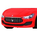 Vehicle Maserati Ghibli Red