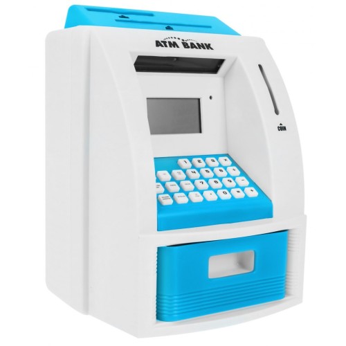 ATM Cash Machine Blue PL