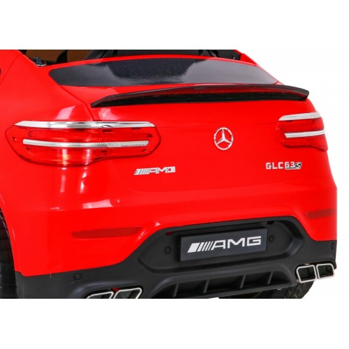 Vehicle Mercedes Benz GLC63S Red