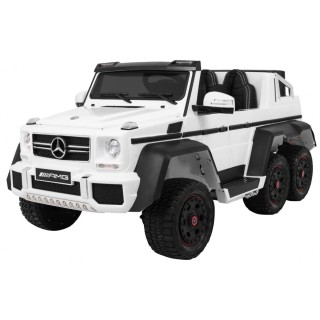 Vehicle Mercedes G63 6 x 6 White