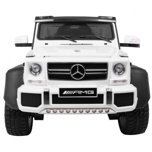 Vehicle Mercedes G63 6 x 6 White