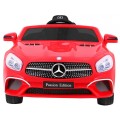 Mercedes SL400 red
