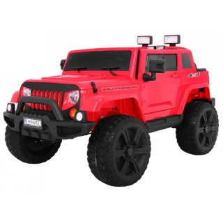 Mighty Jeep 4x4 Red