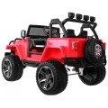 The Monster Jeep 4 x 4 Red