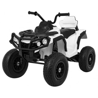 Quad ATV Air Wheel White