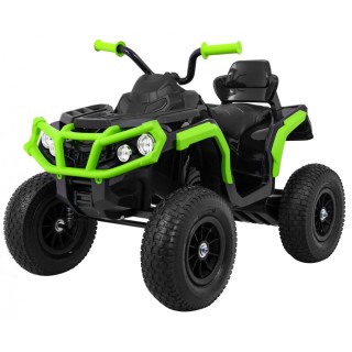 Quad ATV Air Wheel Black Green