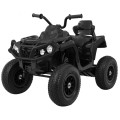 Pojazd Quad ATV Pompowane Koła Czarno-Zielony