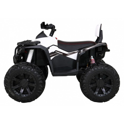 Quad ATV Power White