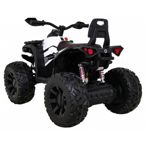 Quad ATV Power White