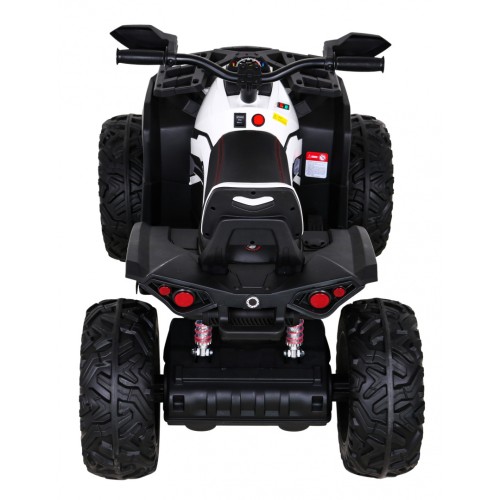 Quad ATV Power White