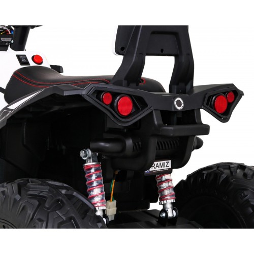 Quad ATV Power White