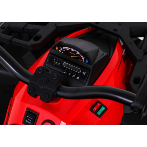 Quad VEHICLE ATV Power Red