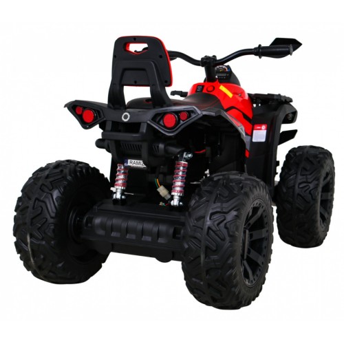 Quad VEHICLE ATV Power Red