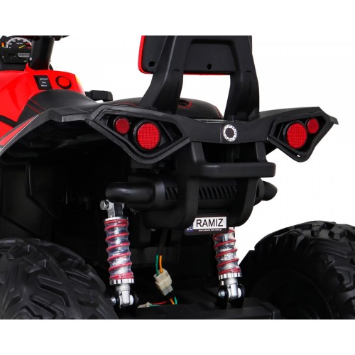 Quad VEHICLE ATV Power Red