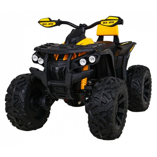 Vehicle Quad ATV Power Yellow