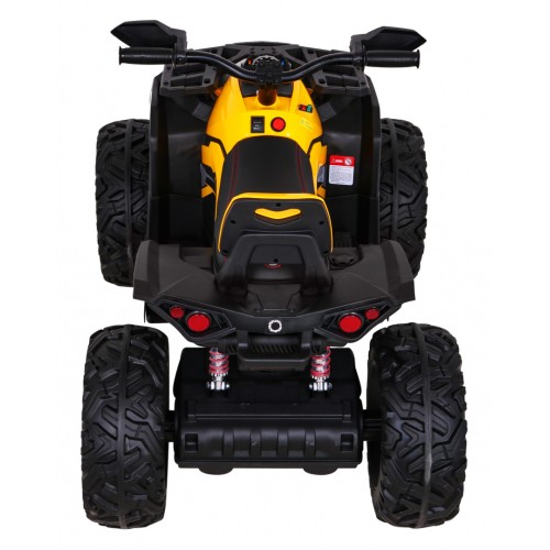 Vehicle Quad ATV Power Yellow