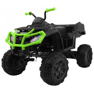 All-terrain Quad 4 x 4 black and green