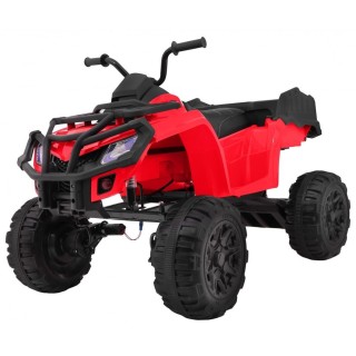 Vehicle Quad XL ATV, remote control 2 4 GHZ Red