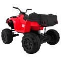 Vehicle Quad XL ATV, remote control 2 4 GHZ Red