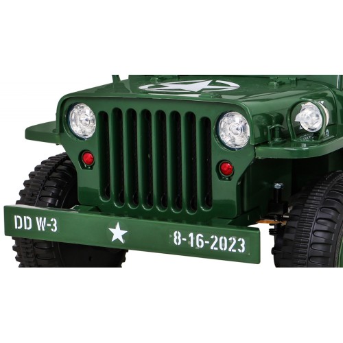 Vehicle Retro Military Green