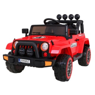 Full Time off-road vehicle 4WD Red
