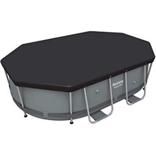 Pool cover 610 cm x 366 cm Oval BESTWAY