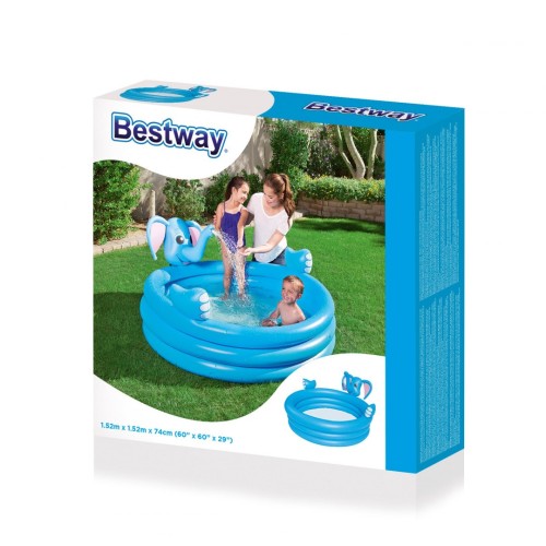 Pool Elephant Water Glowing With BESTWAY