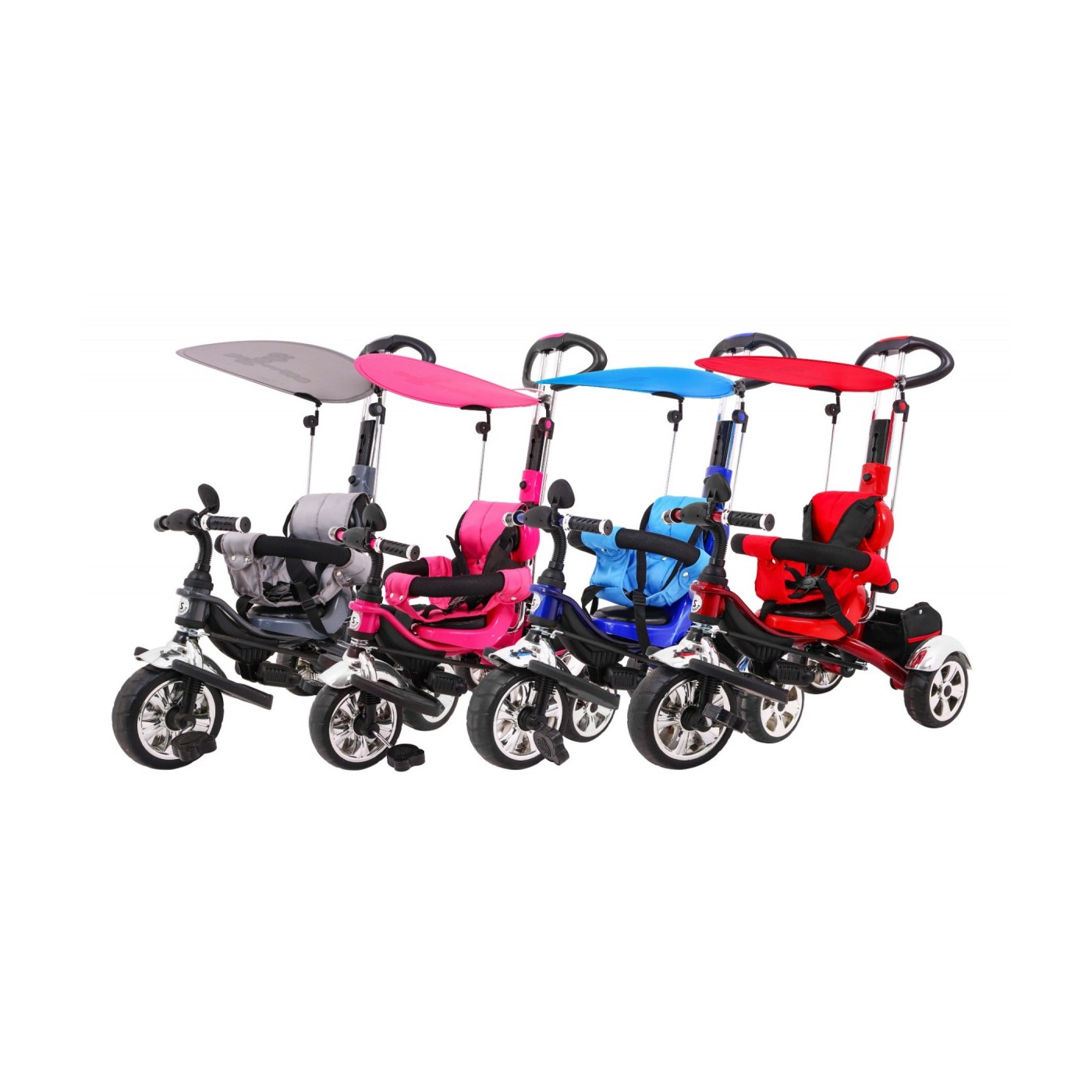 Rowerek SporTrike KR03 EVA Czerwony