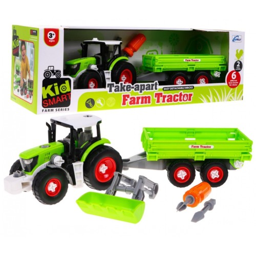 Multipartial tractor with Trailer