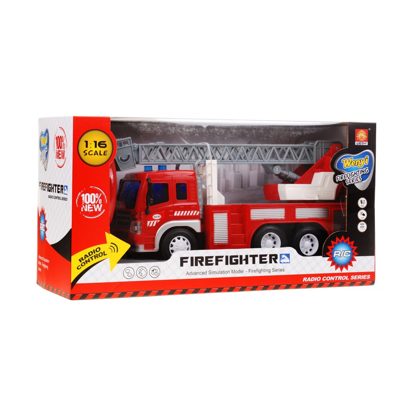 R C Truck Fire