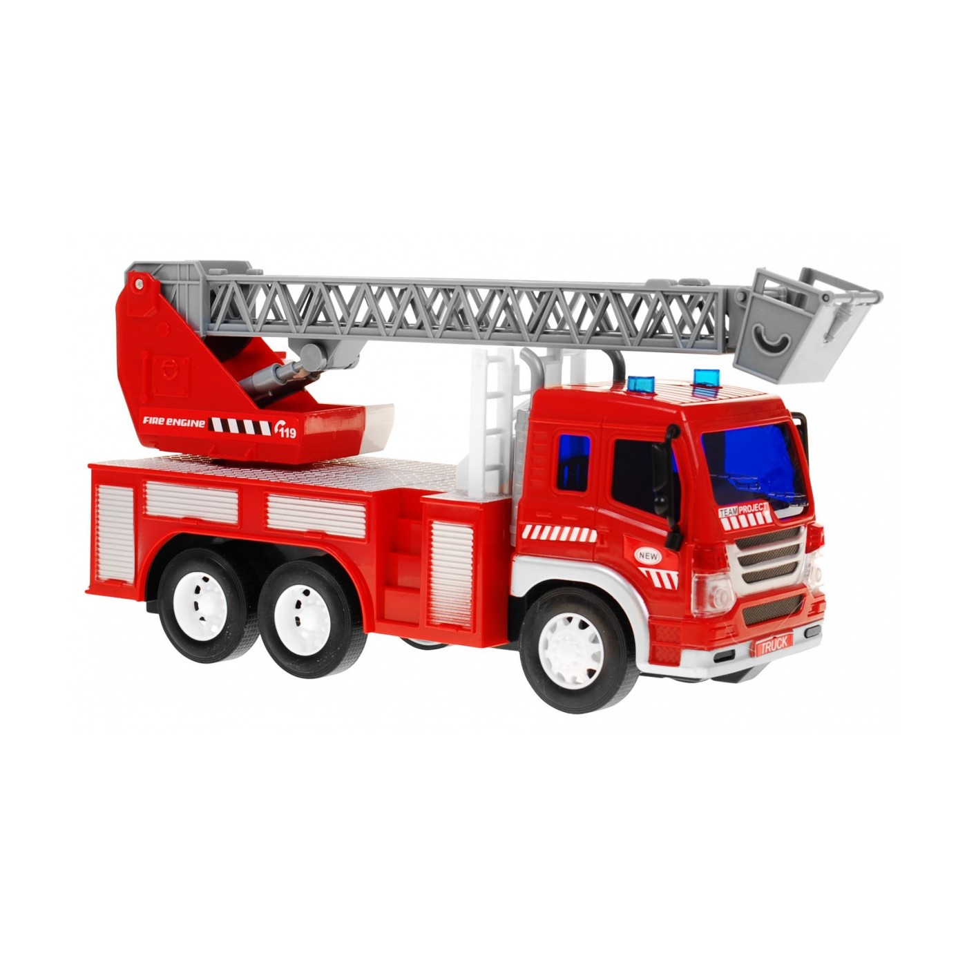 R C Truck Fire
