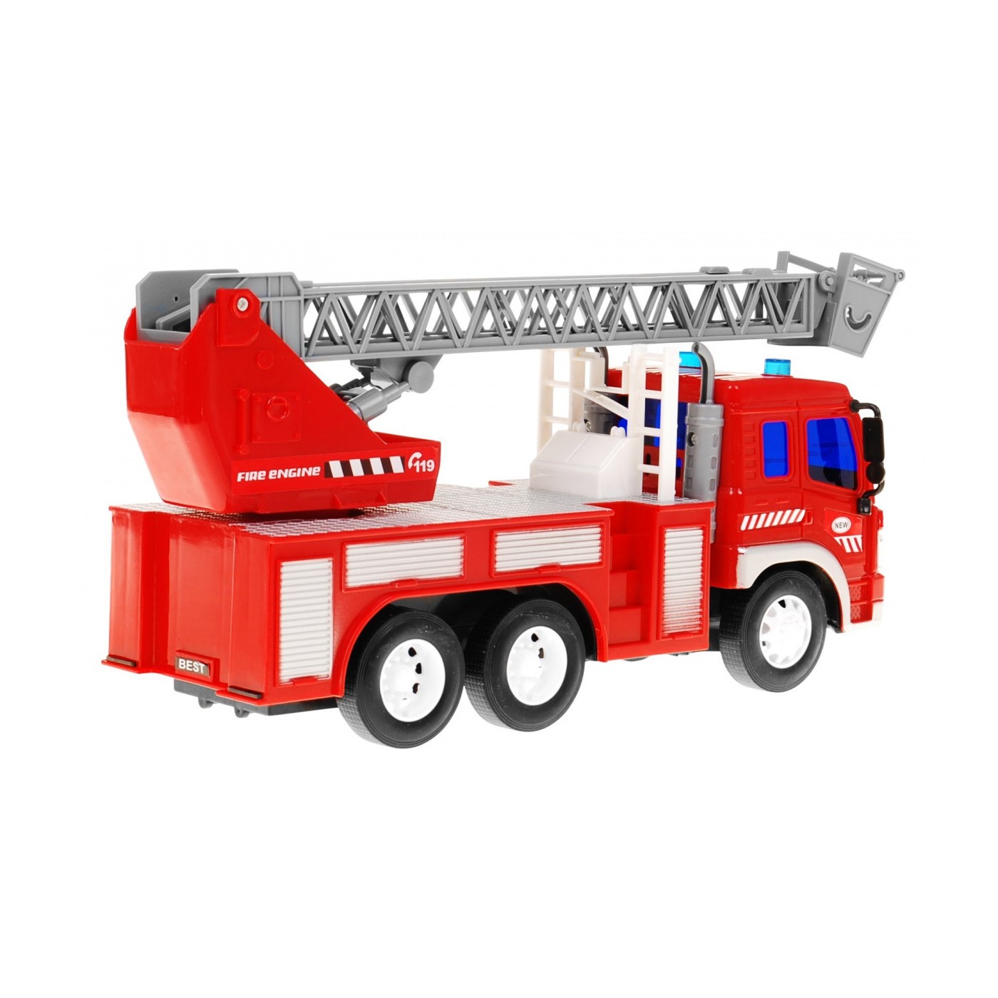 R C Truck Fire
