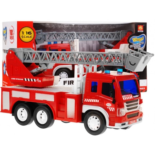 R C Truck Fire